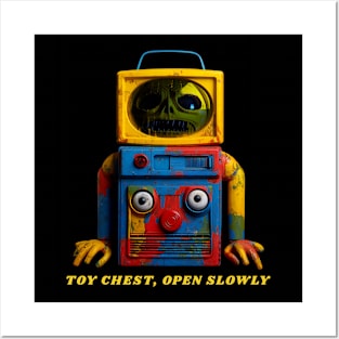 TOy ChEst OpEn SloWly - HoRror ANd TErRoR Posters and Art